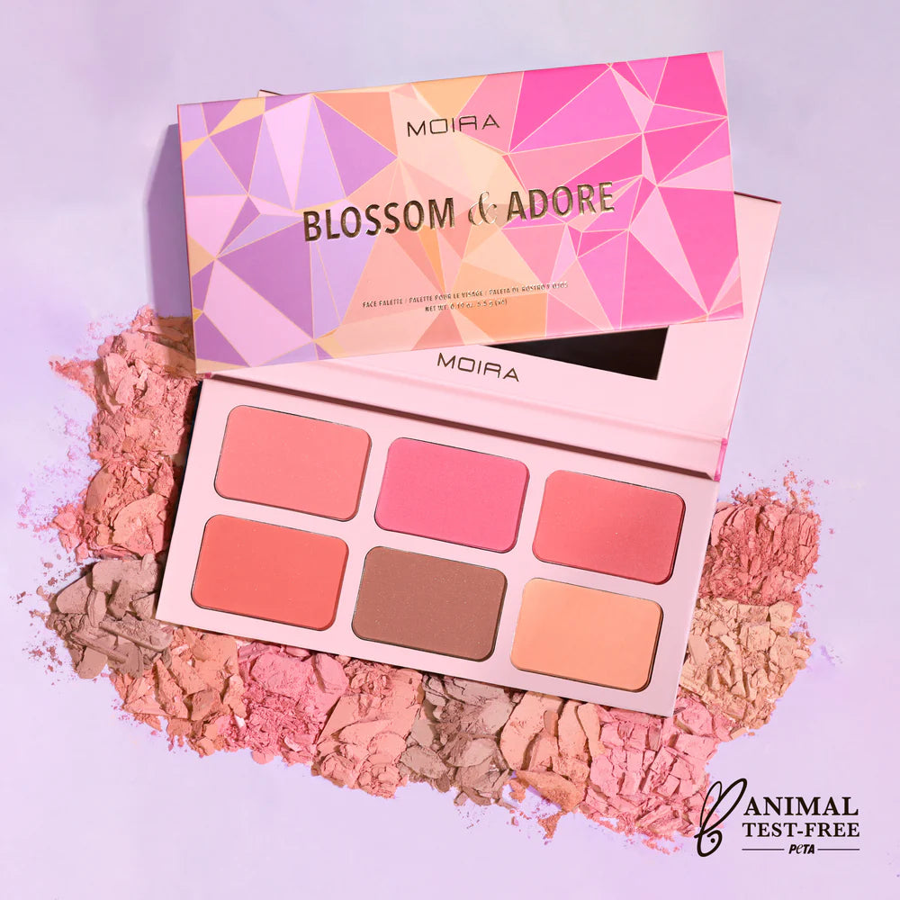 MOIRA BLOSSOM & ADORE PALETA DE ROSTRO Y OJOS