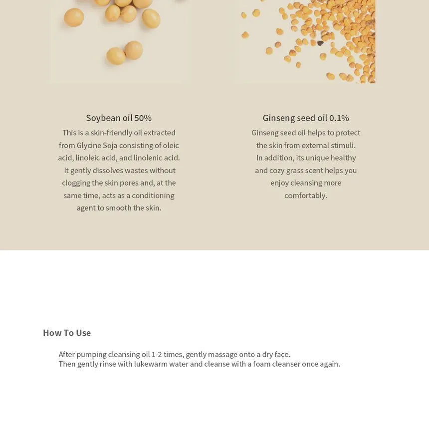 Beauty of Joseon - Ginseng Cleansing Oil