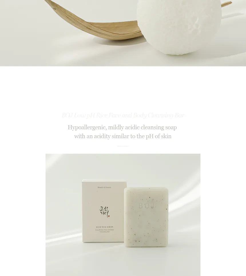 Beauty of Joseon - Low pH Rice Face and Body Cleansing Bar