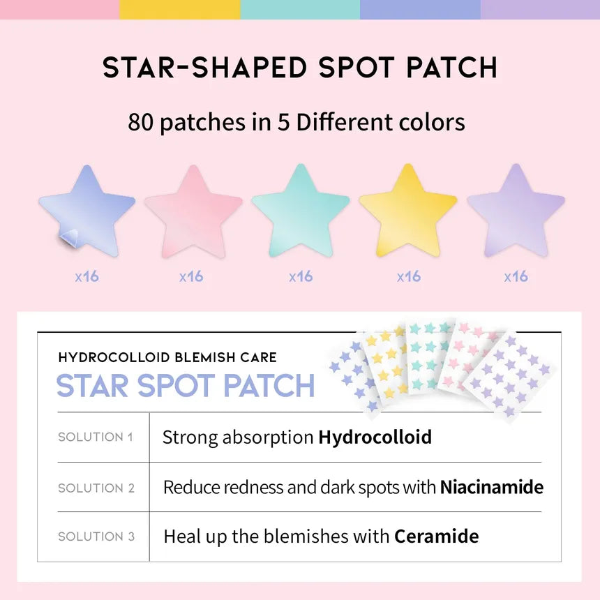 OOTD - Parches Hidrocoloides Star Spot Patch