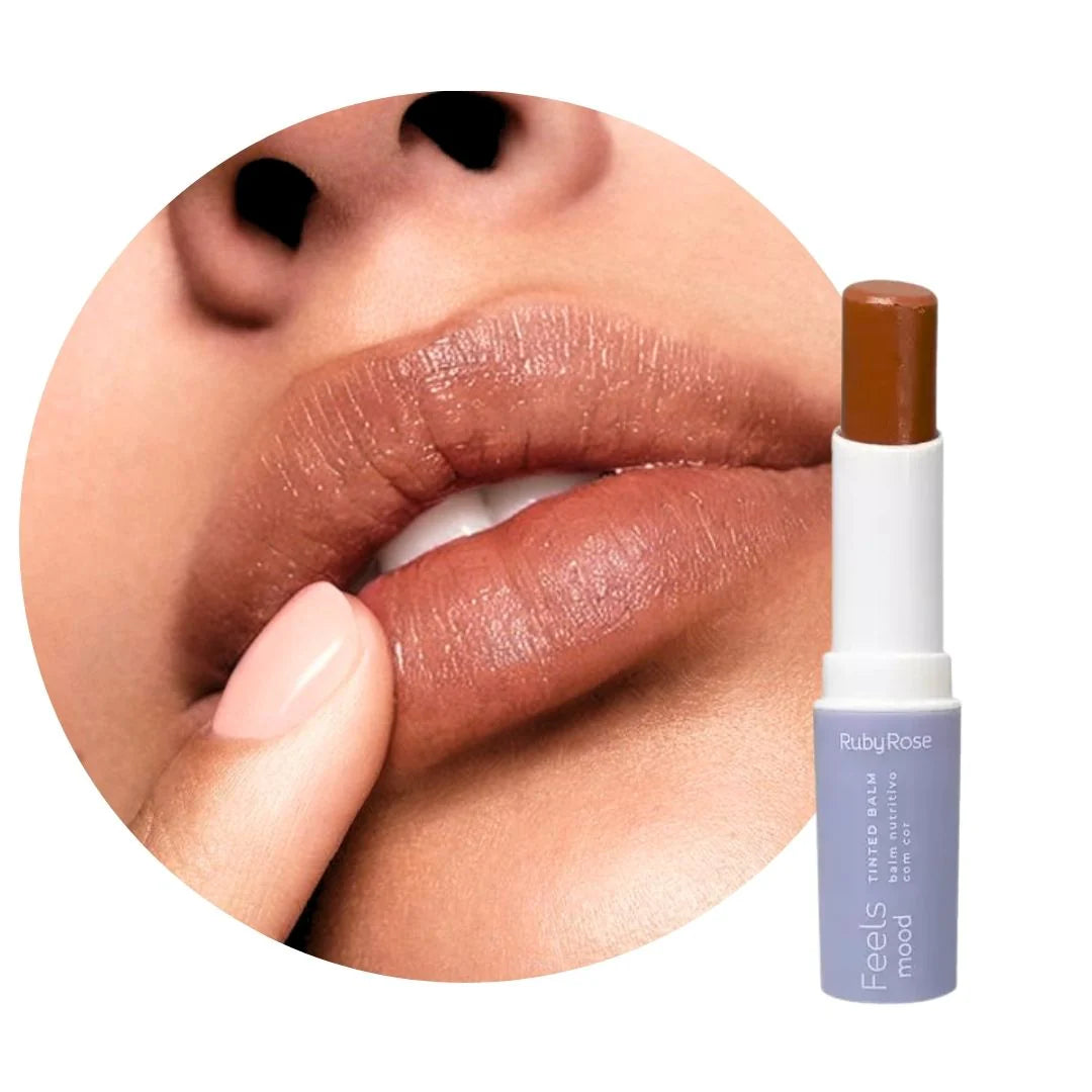 BÁLSAMO LABIAL NUTRITIVO FEELS MOOD Ruby Rose