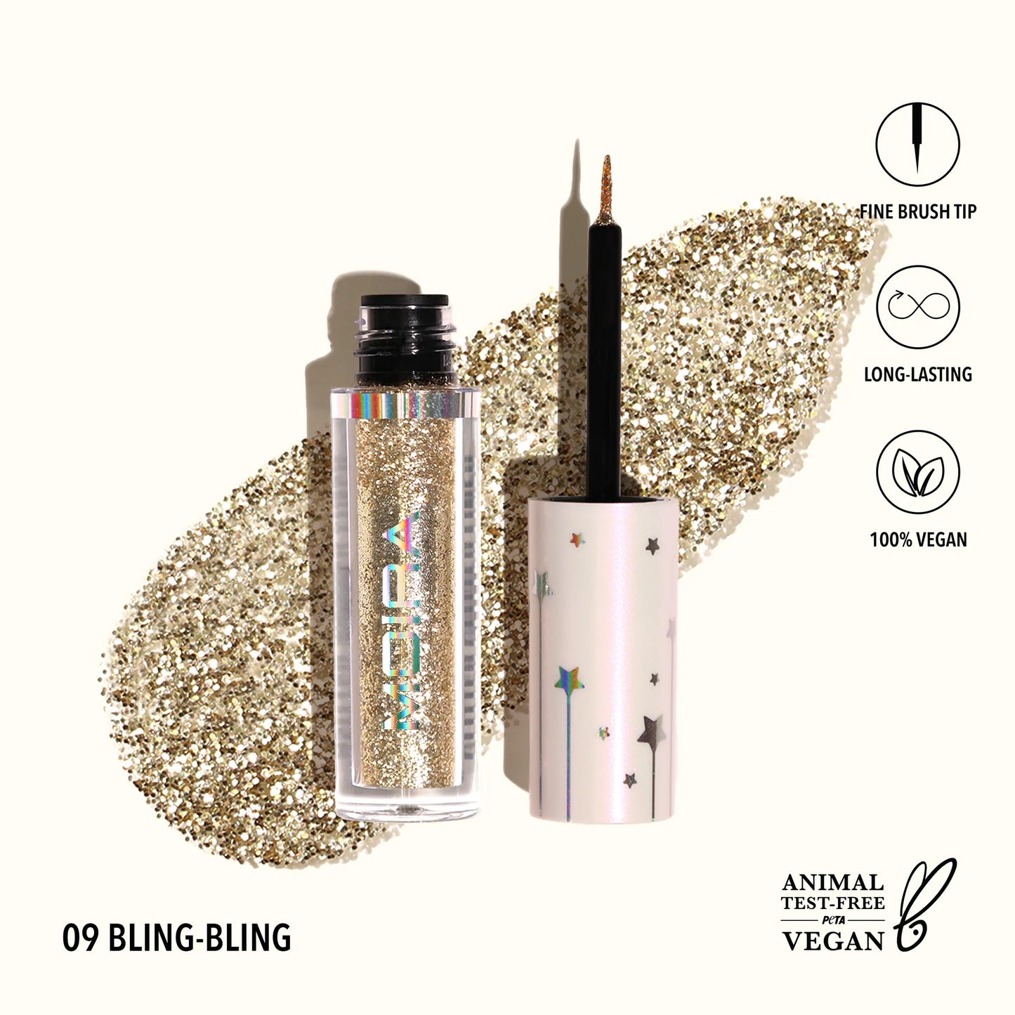 GGL DELINEADOR GLITTER
