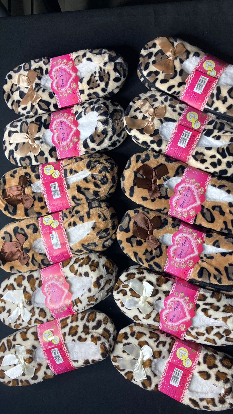 PANTUFLA ESTILO ANIMAL PRINT