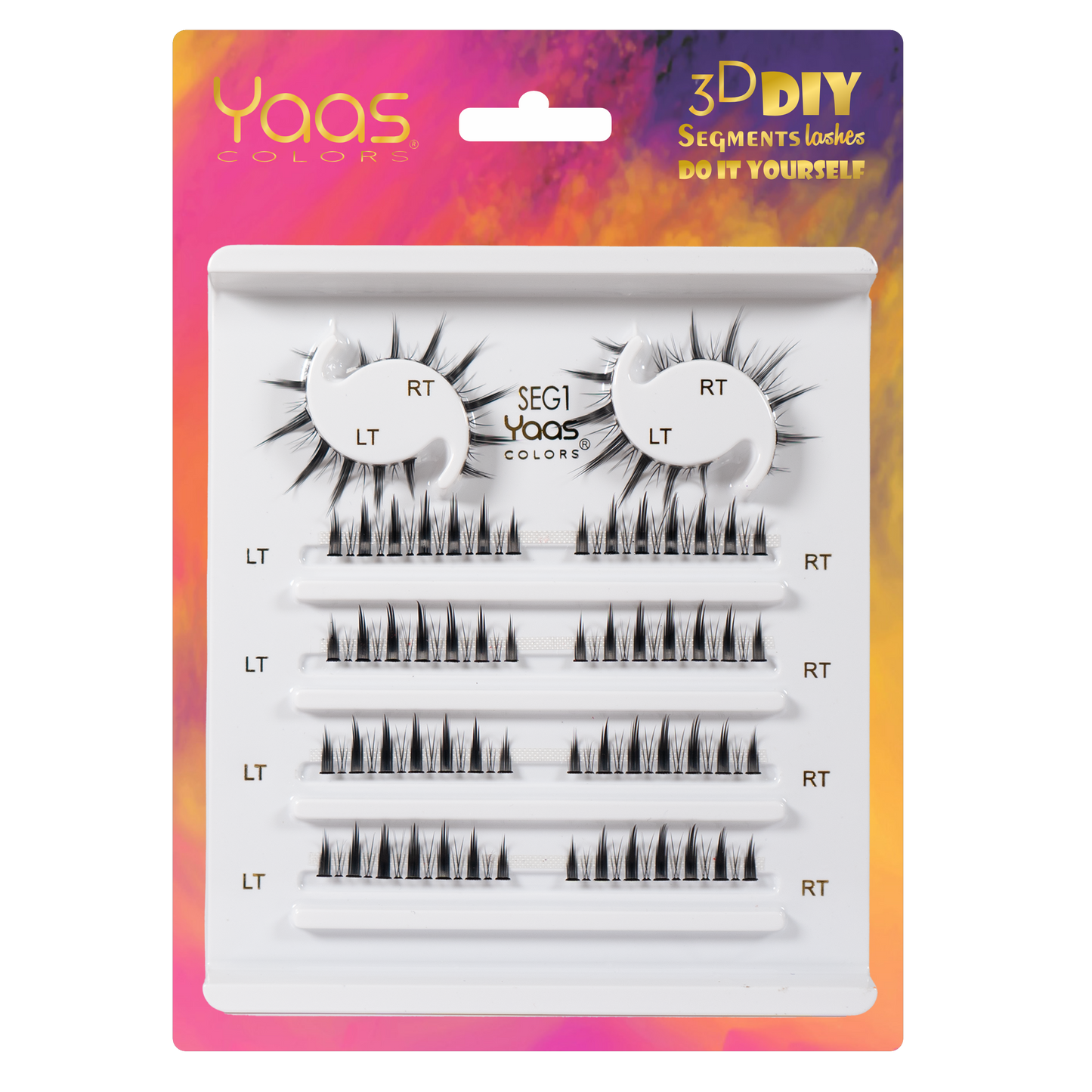 SEGMENTS LASHES -DO IT YOURSELF - YAAS COLORS