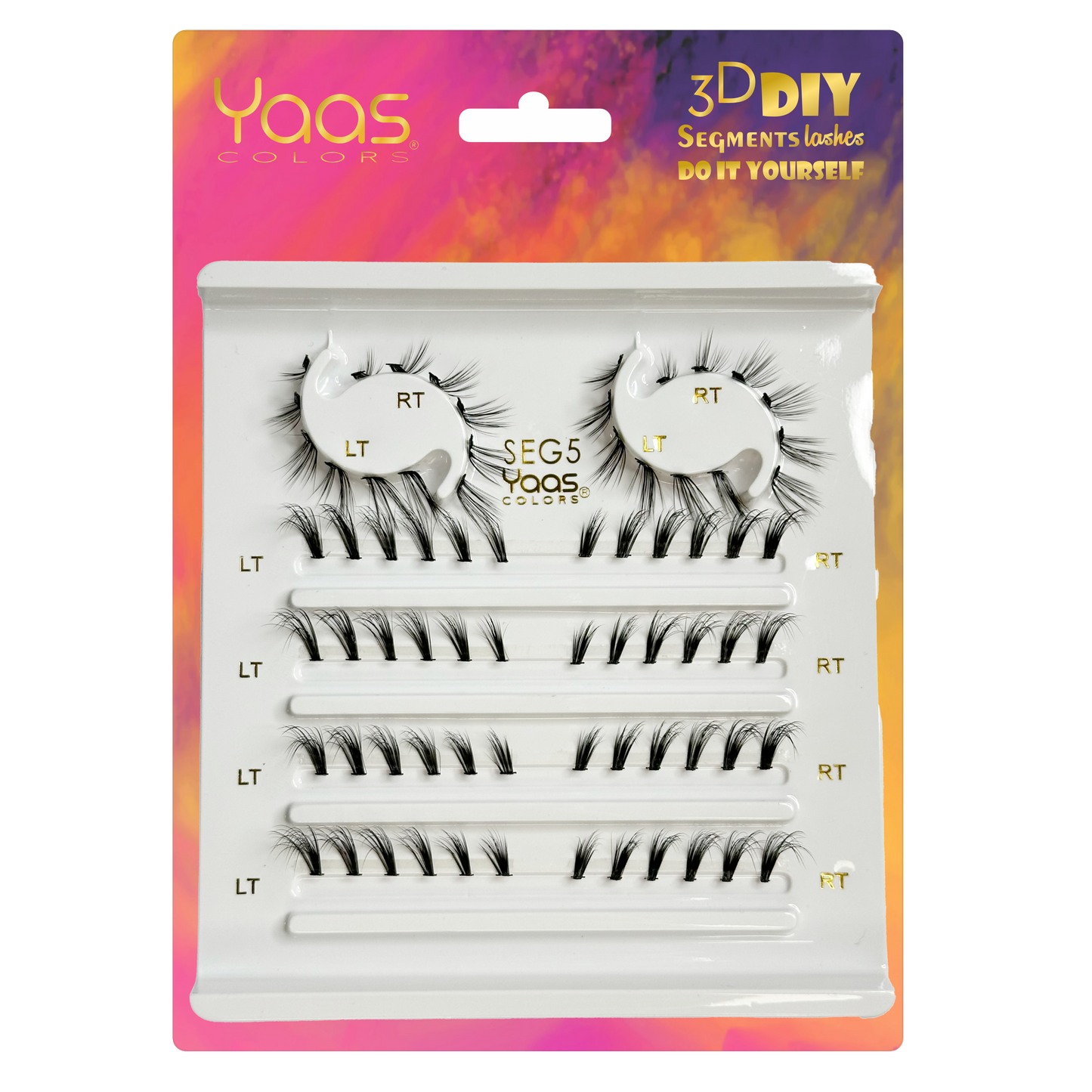 SEGMENTS LASHES -DO IT YOURSELF - YAAS COLORS