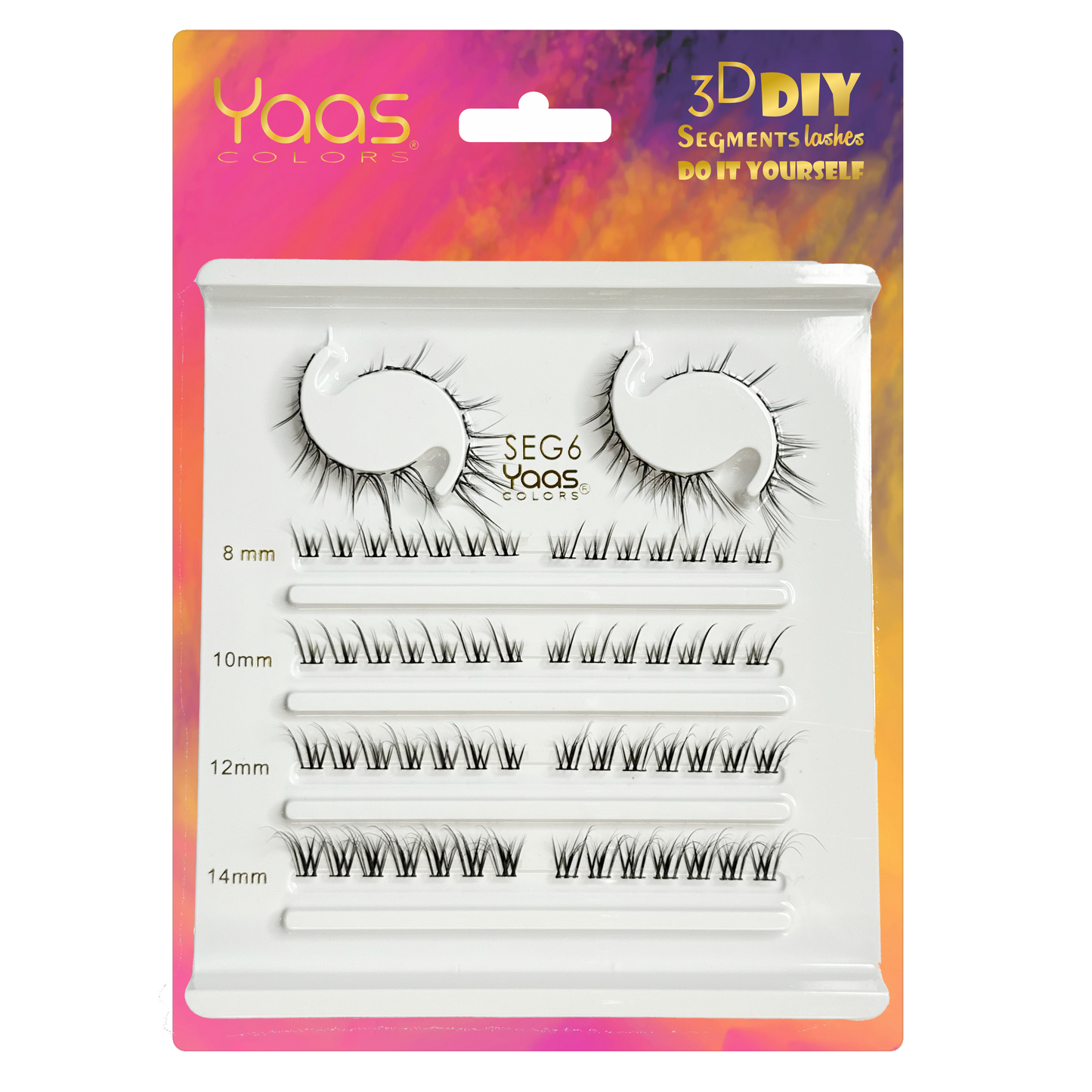 SEGMENTS LASHES -DO IT YOURSELF - YAAS COLORS