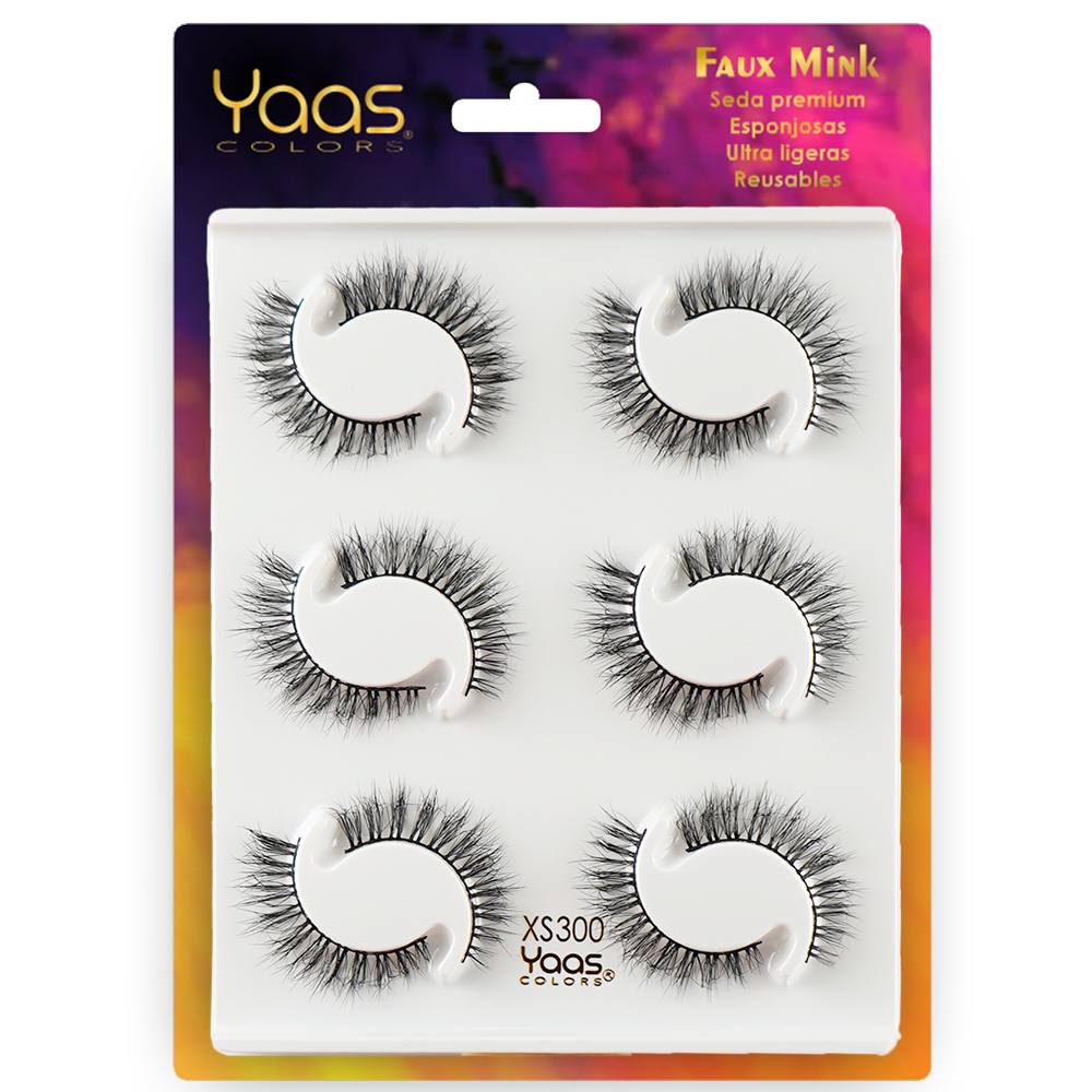 FAUX MINK LASHES - YAAS COLORS