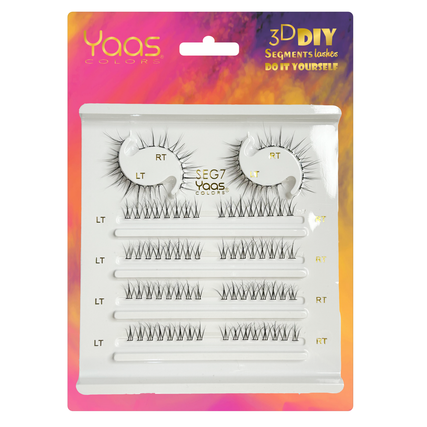 SEGMENTS LASHES -DO IT YOURSELF - YAAS COLORS
