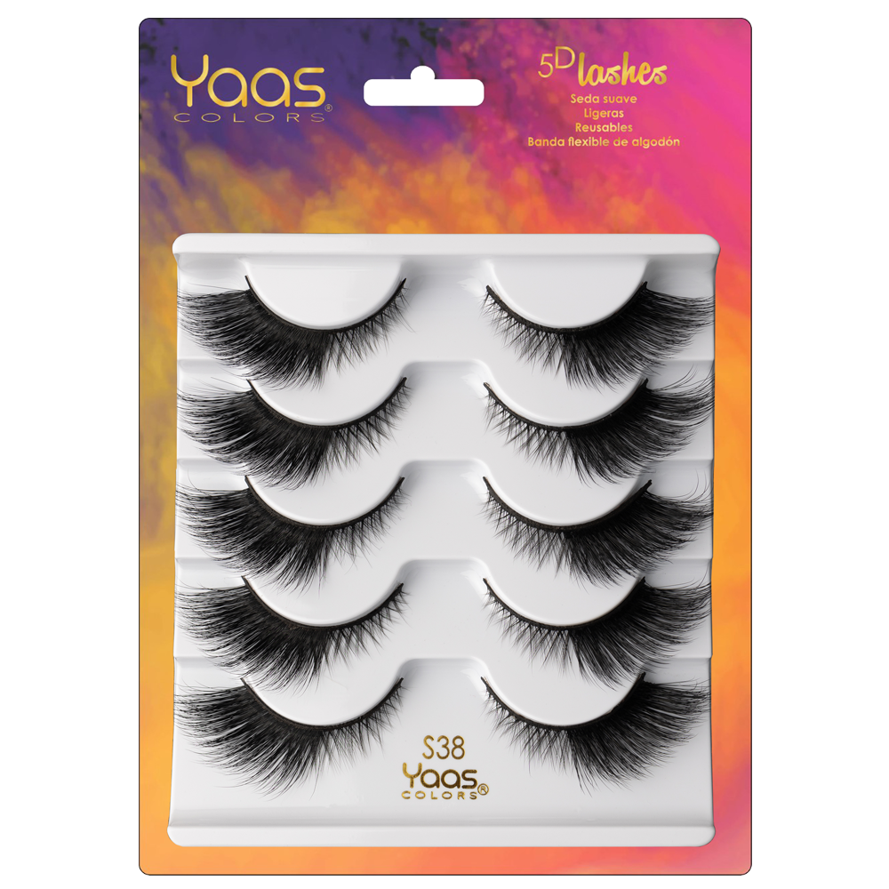 5D FOXY LASHES - YAAS COLORS