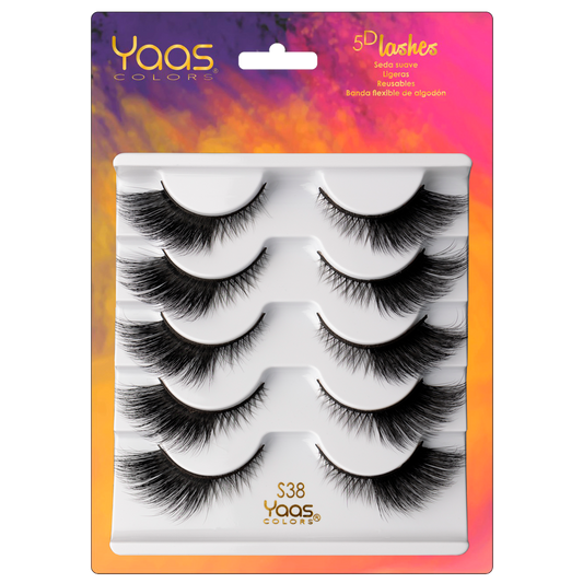 5D FOXY LASHES - YAAS COLORS