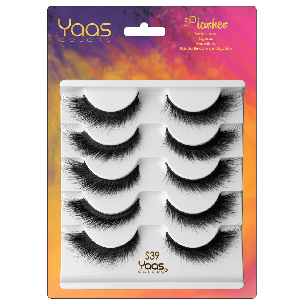 5D FOXY LASHES - YAAS COLORS