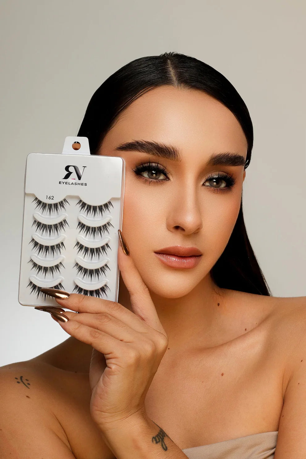 SET 5 PESTAÑAS POSTIZAS RV EYELASHES