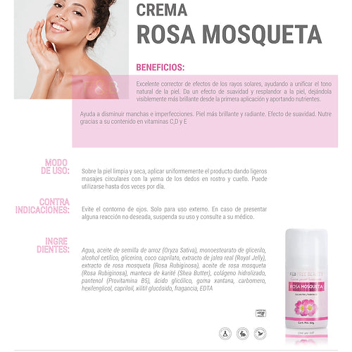 Crema Facial  ROSA MOSQUETA FB