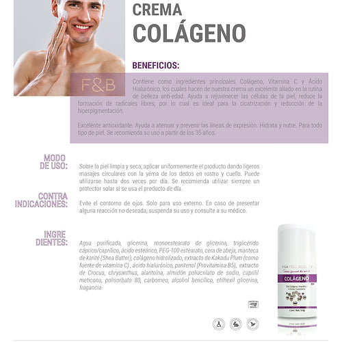 Crema Facial De Noche COLAGENO FB