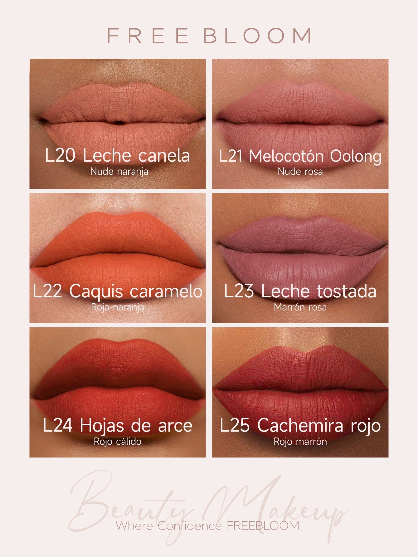 GLASEADO DE LABIOS MATE ANTIADHERENTE