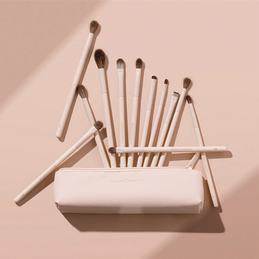 NUDE 12 EYE BRUSH SET – BEAUTY CREATIONS