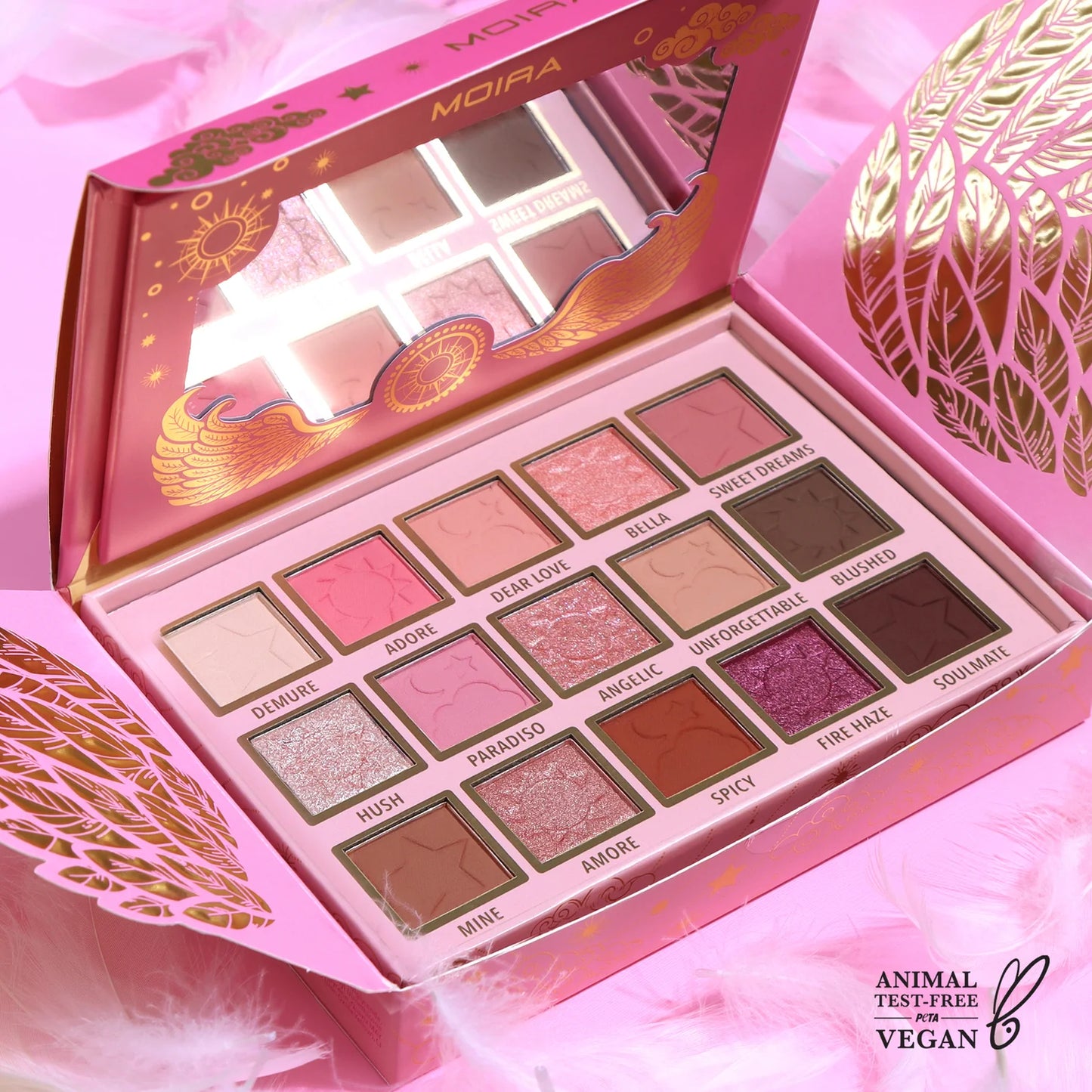 CLP PALETA DE SOMBRAS CHASING ETERNITY - CELESTIAL LOVE - TIME TO SHINE - ENDLESS MOONLIGHT