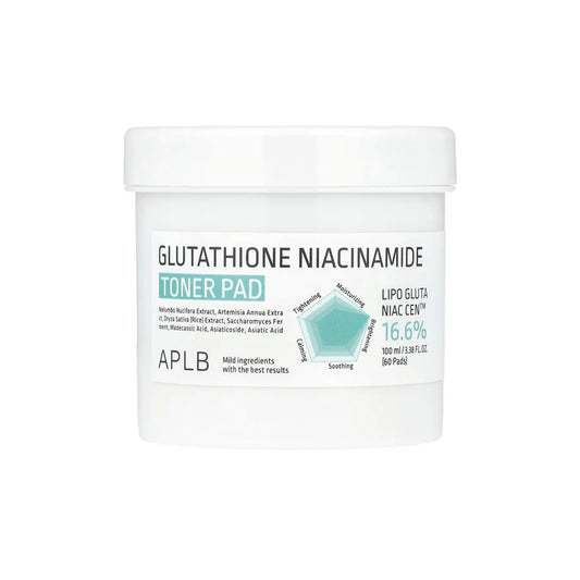 APLB - Glutathione Niacinamide Toner Pad 60 PCS | Pads Hidratantes e Iluminadores
