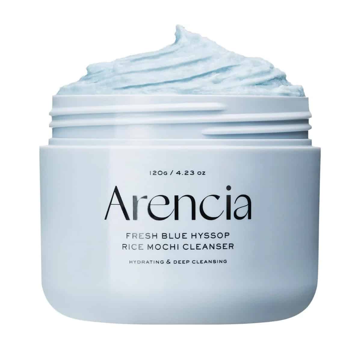 ARENCIA FRESH BLUE HYSSOP RICE MOCHI CLEANSER [120G]