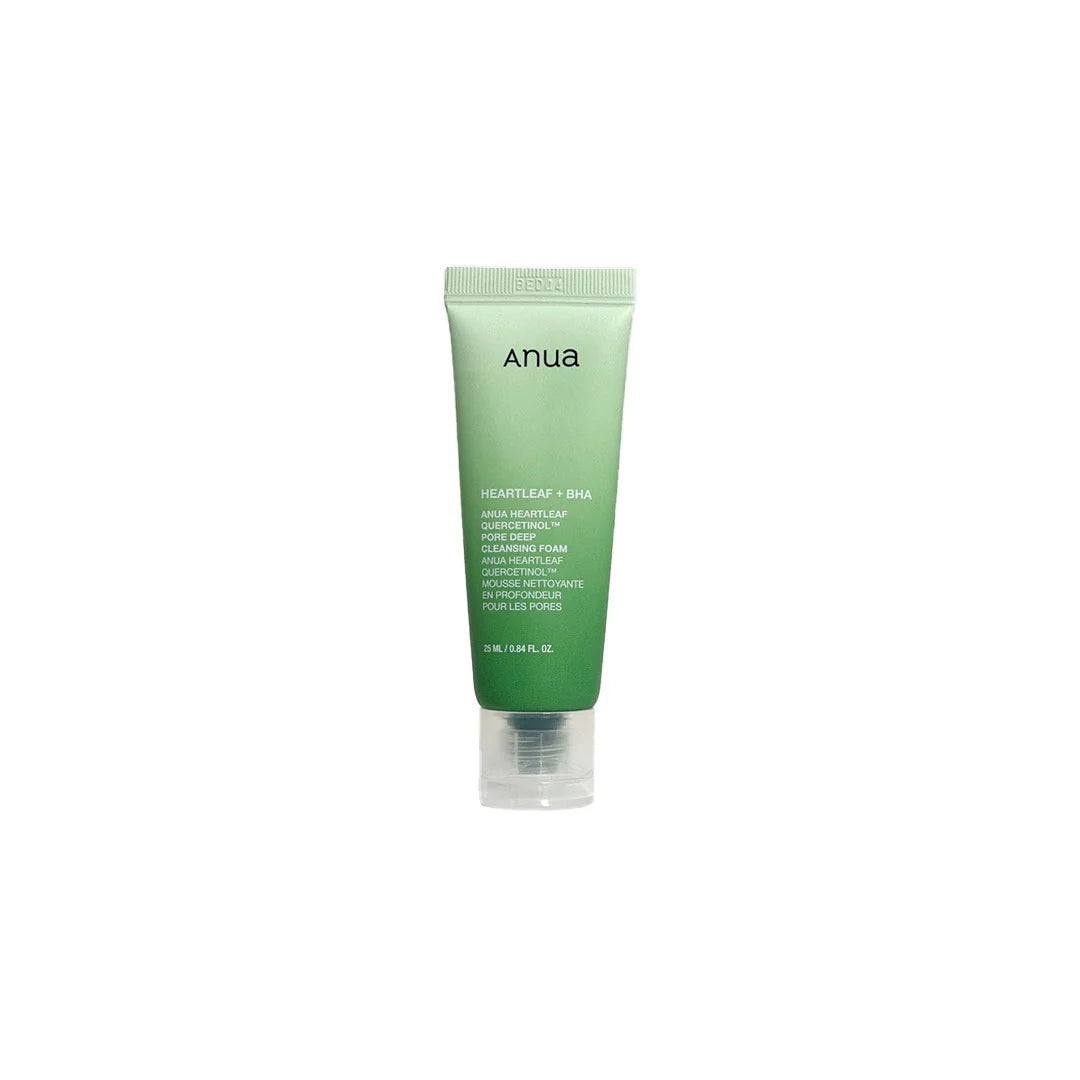 ANUA HEARTLEAF QUERCETINOL PORE DEEP CLEANSING FOAM MINI  [25ML]
