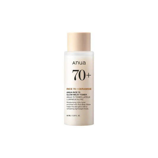 ANUA RICE 70 GLOW MILKY TONER MINI [40ML]