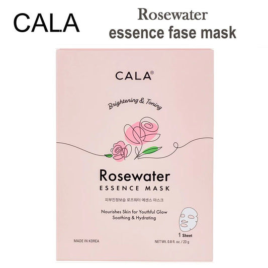 67102 MASCARILLAS FACIALES DE ESENCIA: AGUA DE ROSAS