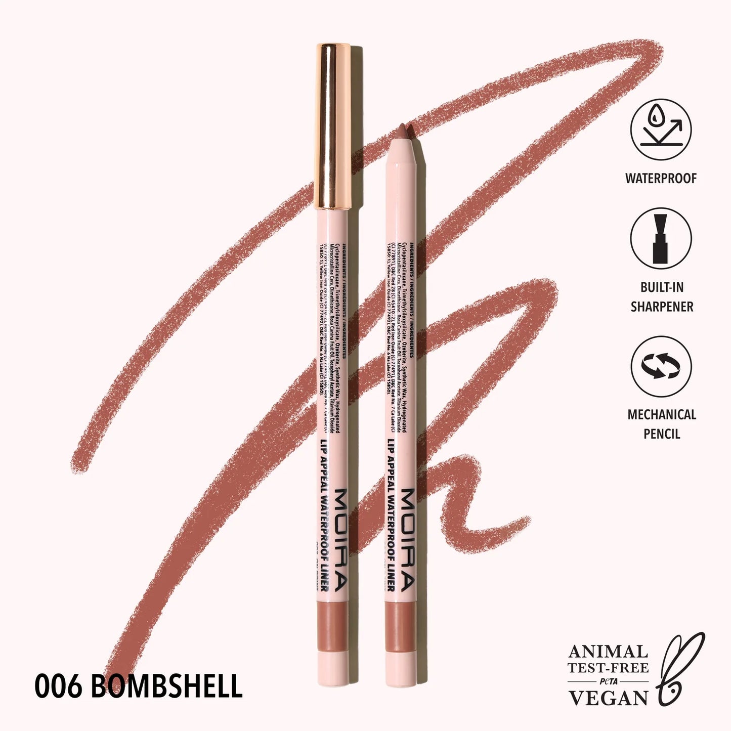 LAWL DELINEADOR IMPERMEABLE LIP APPEAL / LIP APPEAL WATERPROOF LINER