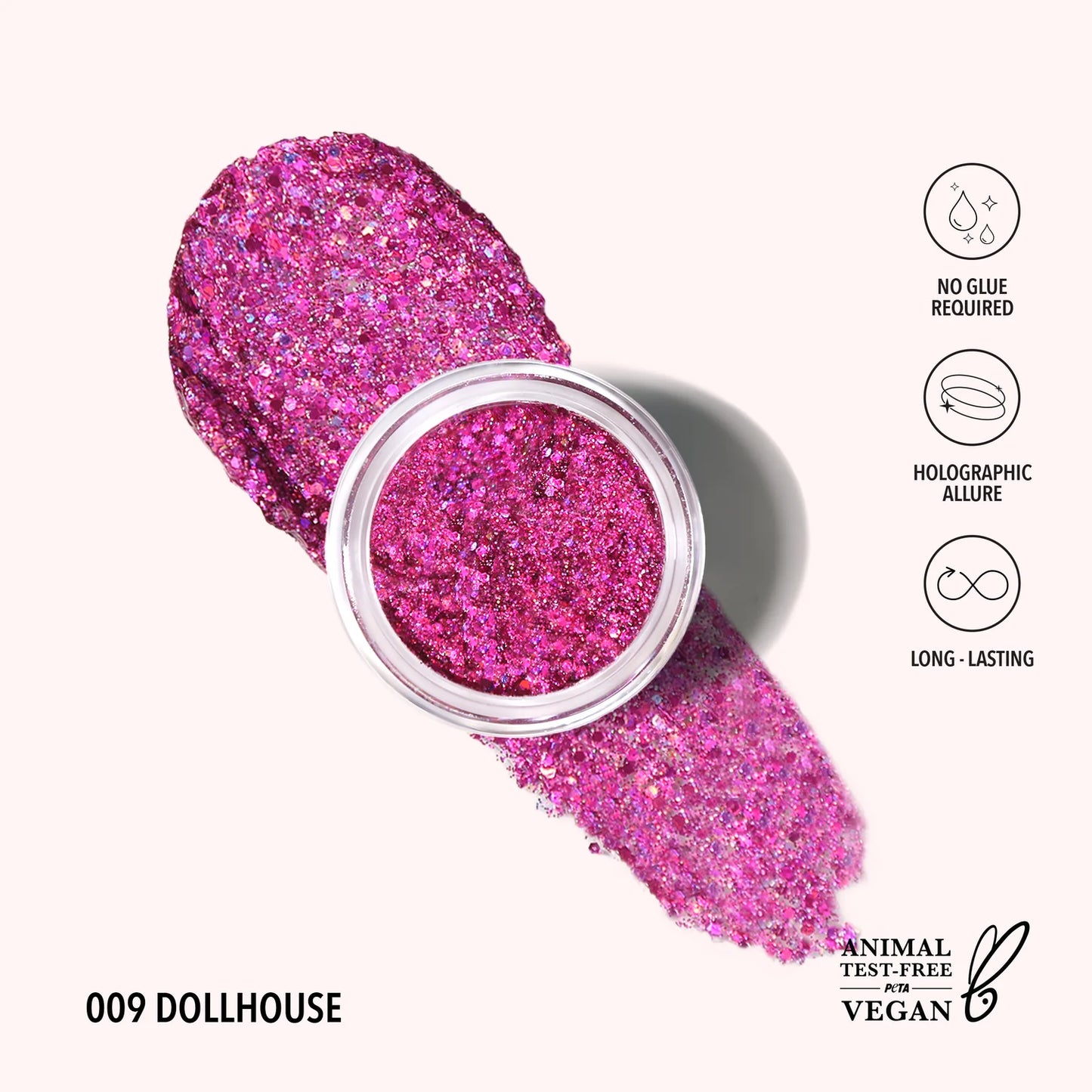 HGG GEL DE PURPURINA HOLOGRAMA / HOLOGRAM GLITTER GEL