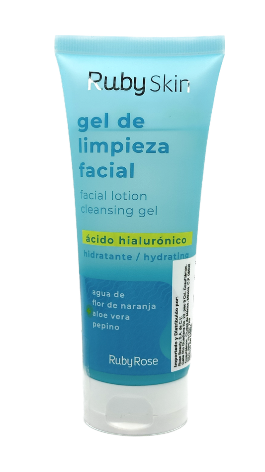 LIMPIADOR FACIAL EN GEL - ÁCIDO HIALURÓNICO Ruby Rose