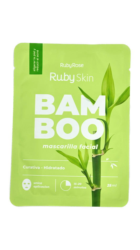 MASCARILLA FACIAL BAMBOO Ruby Rose