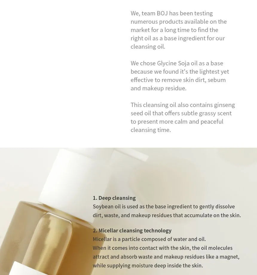 Beauty of Joseon - Ginseng Cleansing Oil