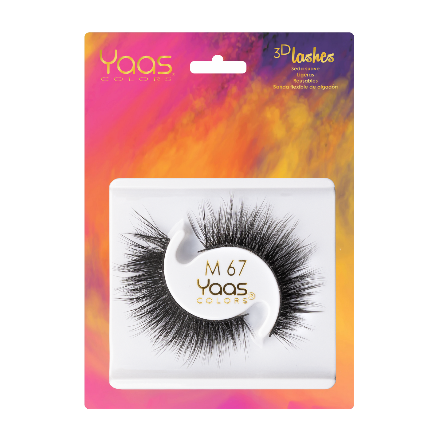 3D LASHES  INDIVUDUAL - YAAS COLORS