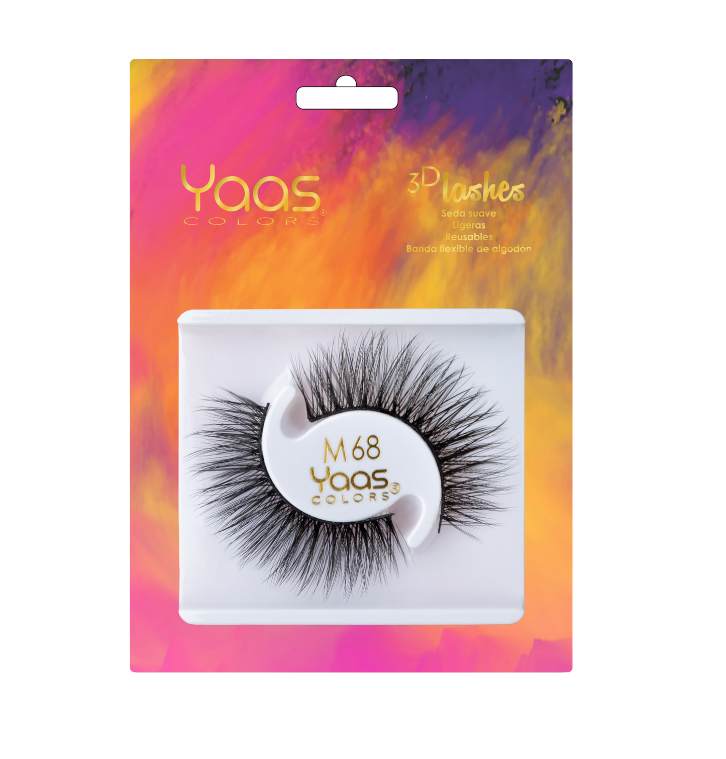 3D LASHES  INDIVUDUAL - YAAS COLORS