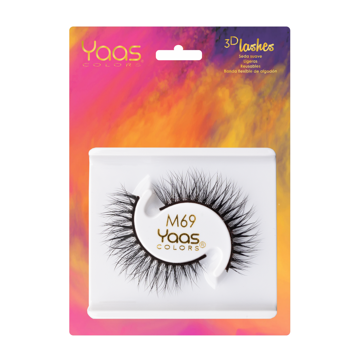 3D LASHES  INDIVUDUAL - YAAS COLORS