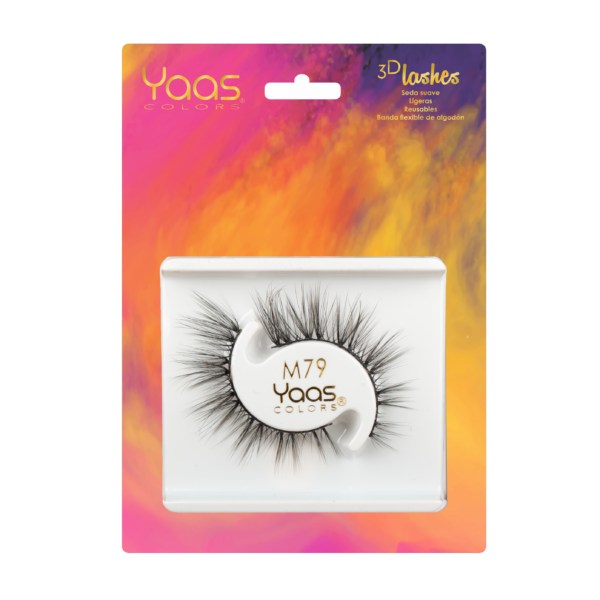 3D LASHES  INDIVUDUAL - YAAS COLORS