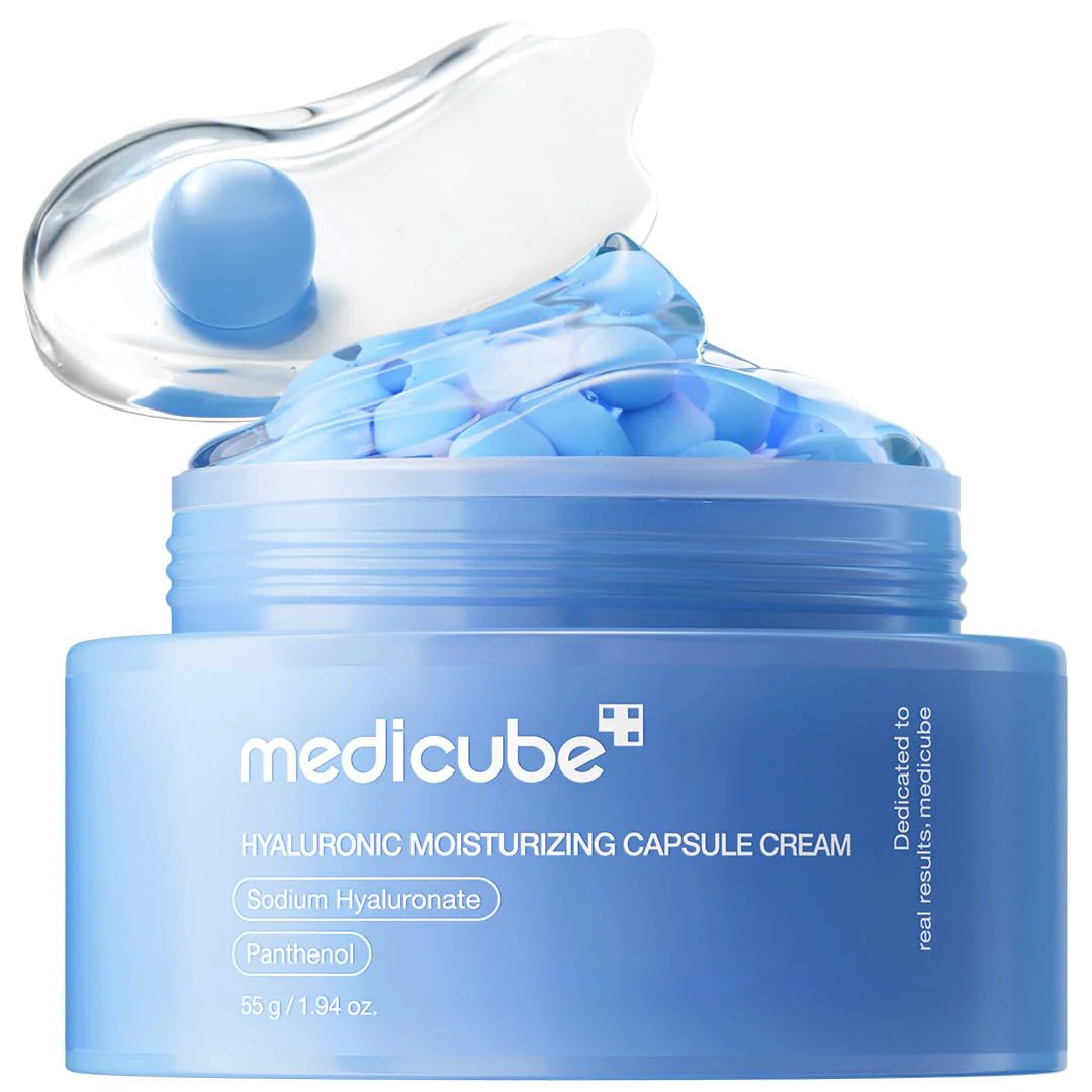 MEDICUBE HYALURONIC MOISTURIZING CAPSULE CREAM [55G]