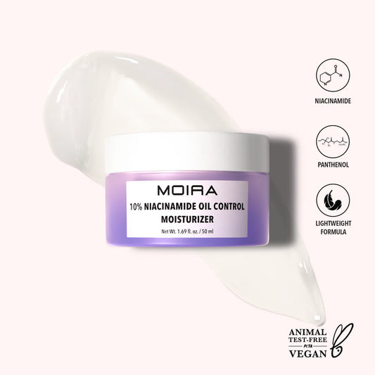 CREMA FACIAL OIL CONTROL MOISTURIZER MOIRA BEAUTY