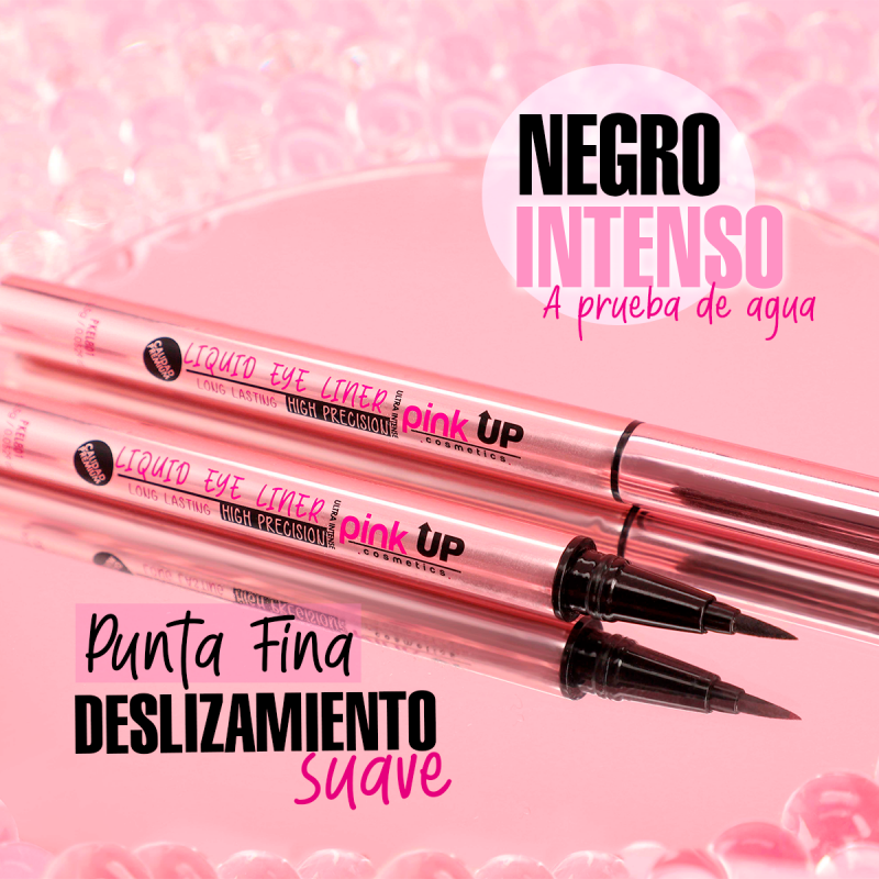 DELINEADOR LIQUIDO EN PLUMON , PINK UP