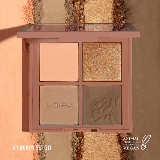 MOIRA READY SET GO-PALETA DE SOMBRAS