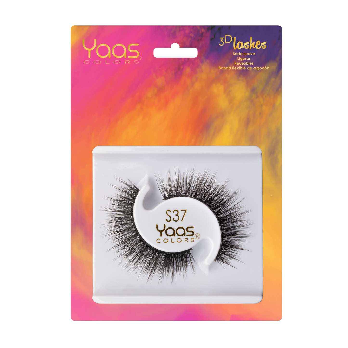 3D LASHES  INDIVUDUAL - YAAS COLORS