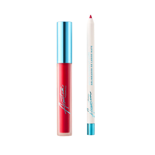 RED LILY MATTE INTENSE LIP COLOR COMBO