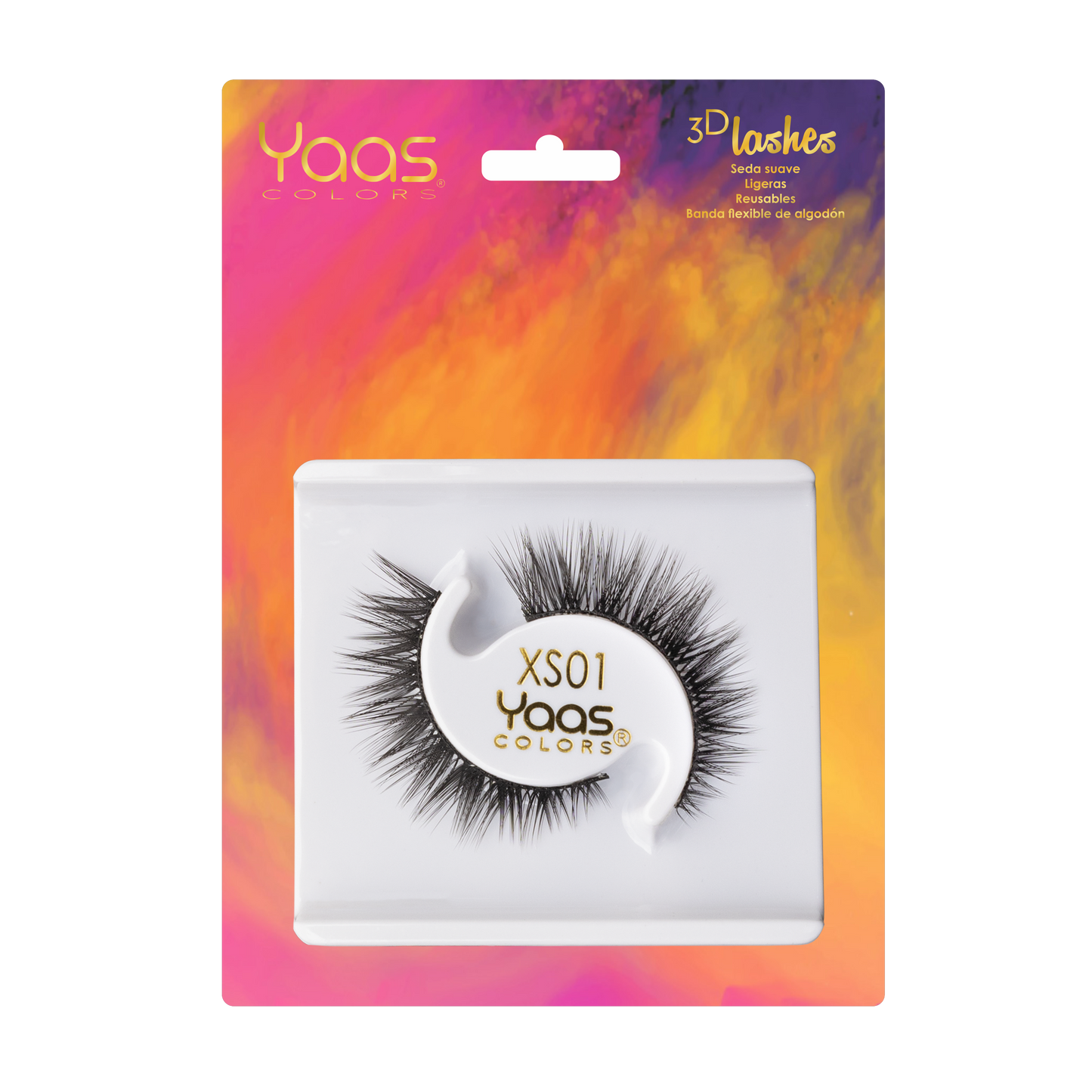 3D LASHES  INDIVUDUAL - YAAS COLORS