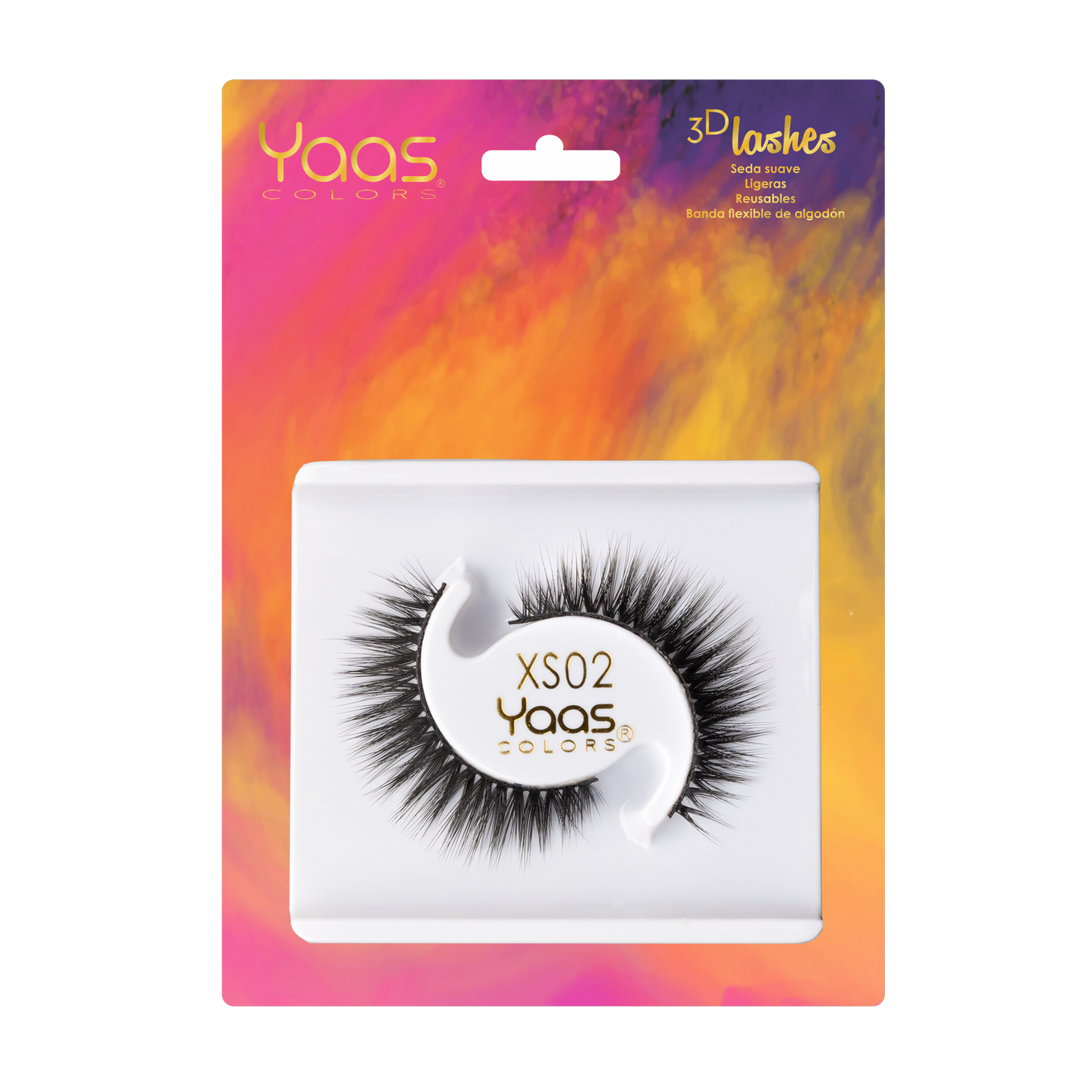 3D LASHES  INDIVUDUAL - YAAS COLORS