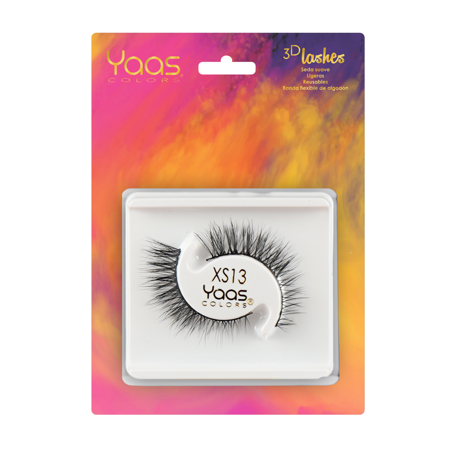 3D LASHES  INDIVUDUAL - YAAS COLORS