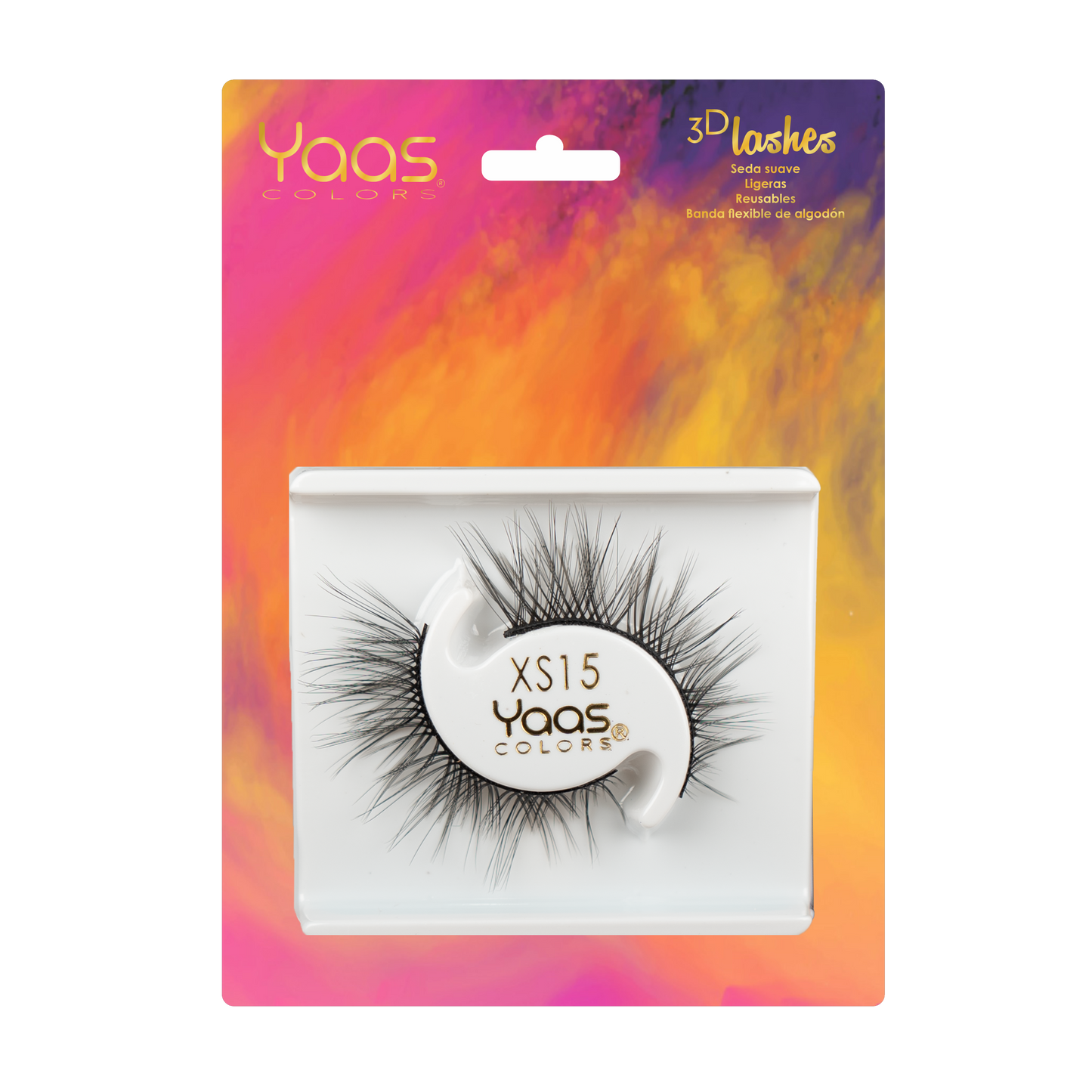 3D LASHES  INDIVUDUAL - YAAS COLORS