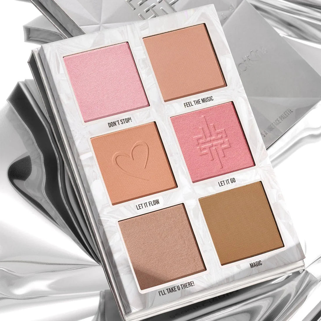 Luis Torres X Beauty Creations - Paleta De Rostro Rubores Y Contorno - It's A Vibe