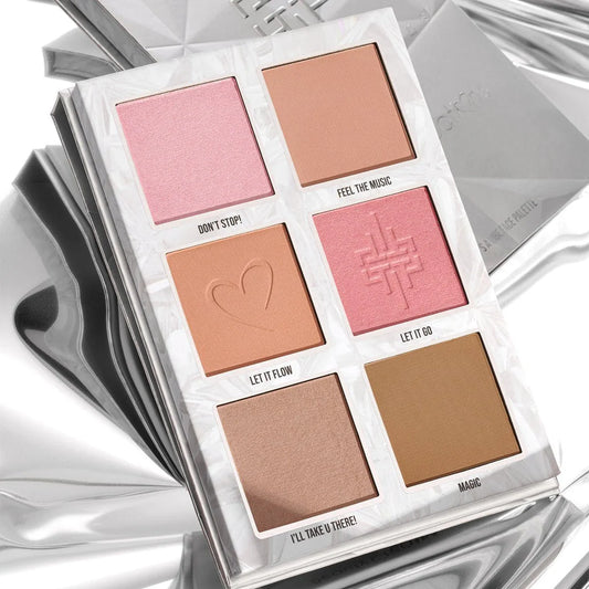 Luis Torres X Beauty Creations - Paleta De Rostro Rubores Y Contorno - It's A Vibe