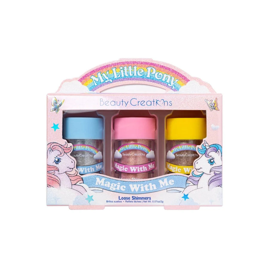 BEAUTY CREATIONS X MY LITTLE PONY "MAGIC WITH ME" LOOSE SHIMMER SET