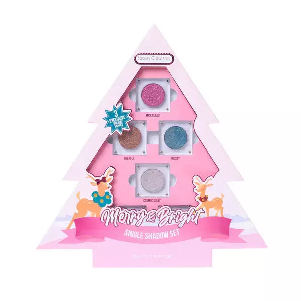 PR BOX SINGLE SHADOW MERRY & BRIGHT BEAUTY CREATIONS