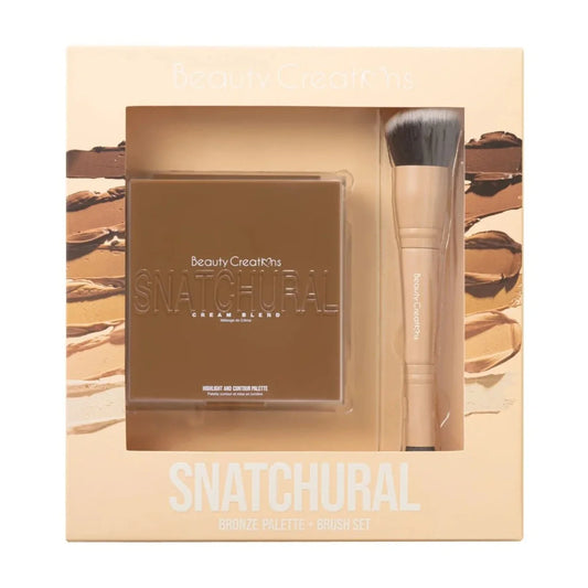 SNATCHURAL BRONZE PALETTE + BRUSH SET BEAUTY CREATIONS